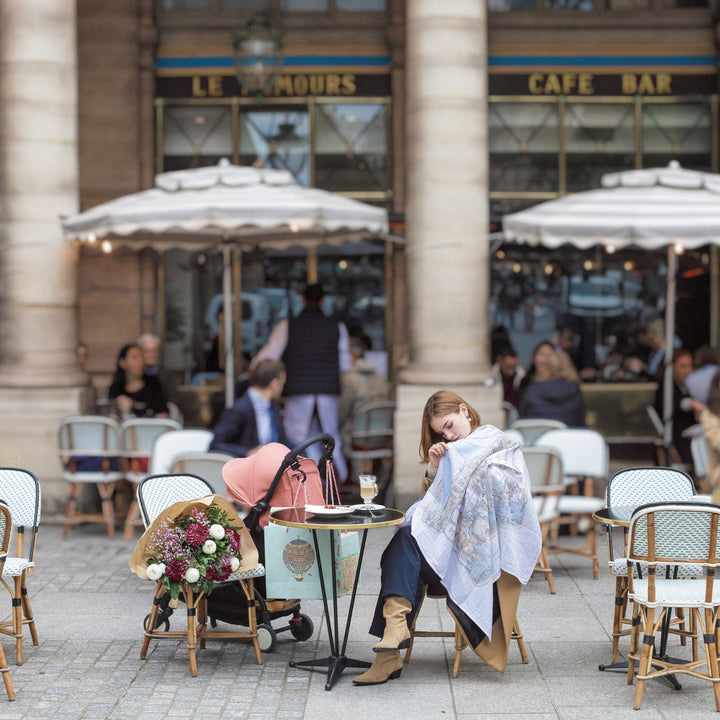 Carre Carrousel Blue - Atelier Choux