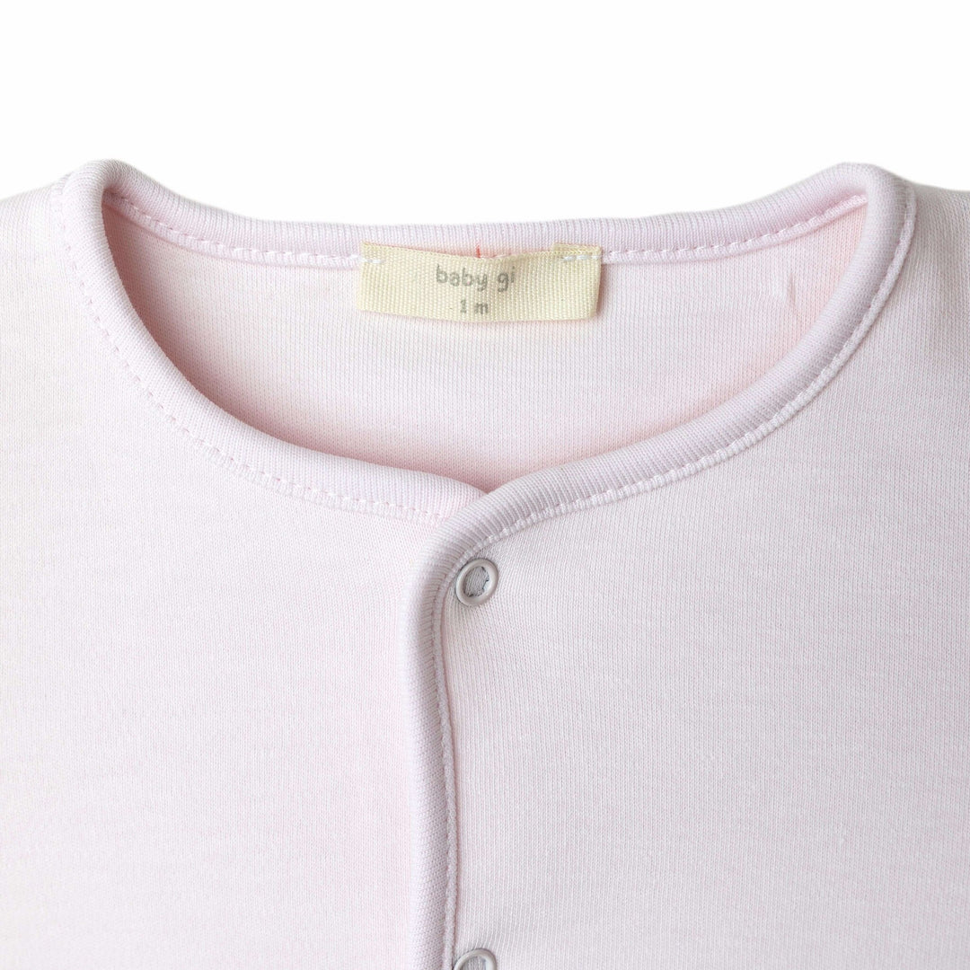 Vest/Jasje Cotton (lichtroze) - Baby Gi