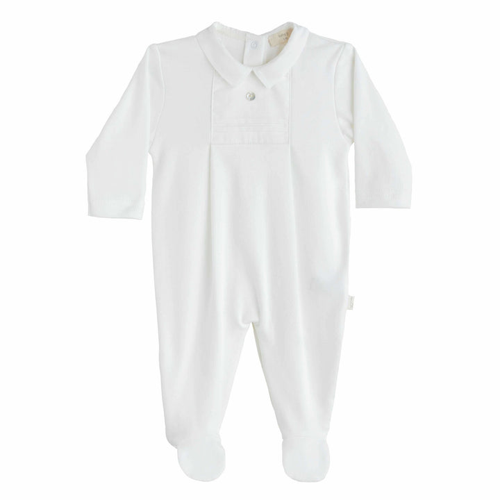 Babypakje punt kraag (ivory) - Baby Gi