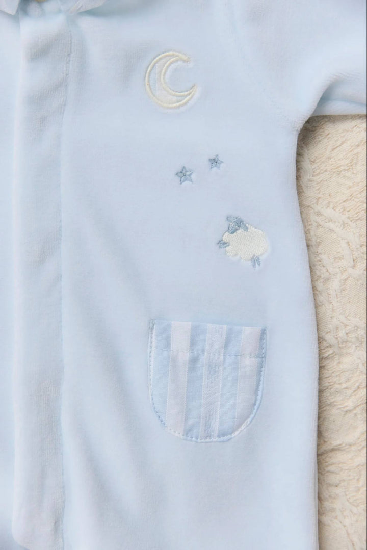 Babypakje Moutons (lichtblauw) - Tartine e Chocolat