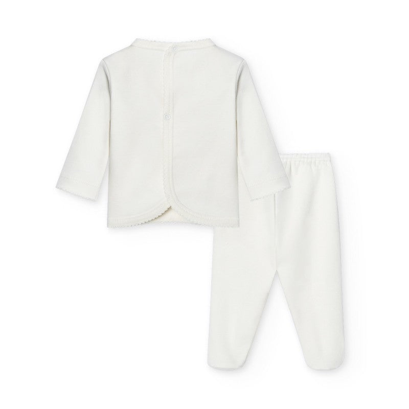 Babypakje Newborn 2-delig top + broekje - Babidu