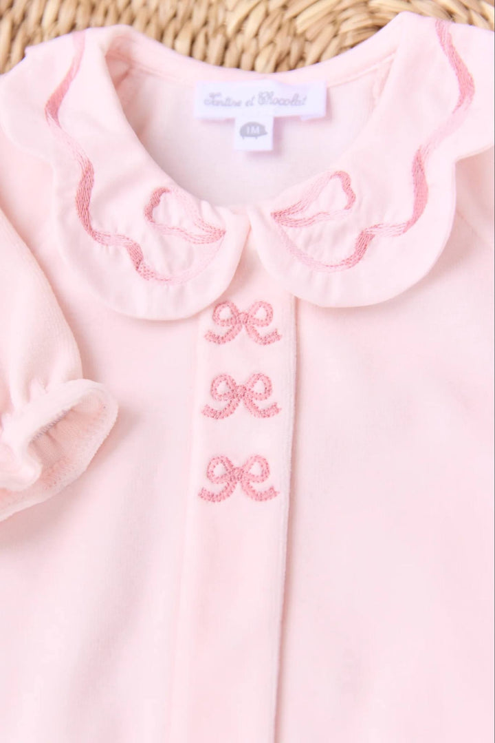 Babypakje strikken (pale pink) - Tartine et Chocolat