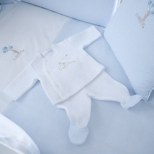 Babypakje 2-delig Blue Garden Party - Theophile et Patachou