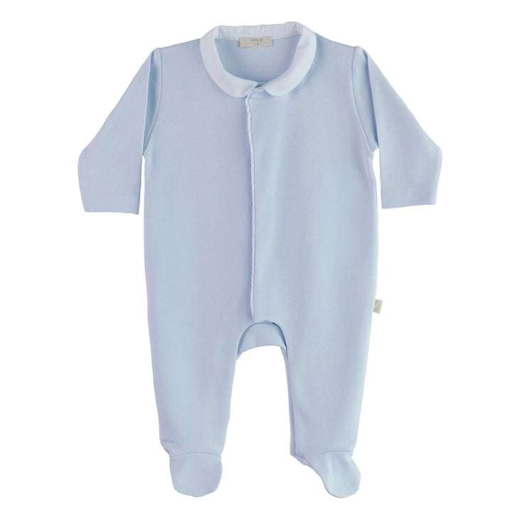 Babypakje velours (lichtblauw) - Baby Gi