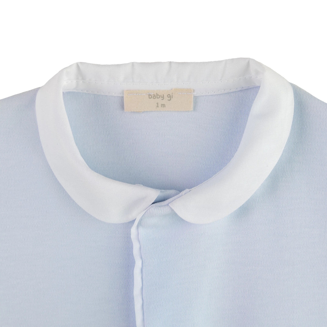 Babypakje velours (lichtblauw) - Baby Gi