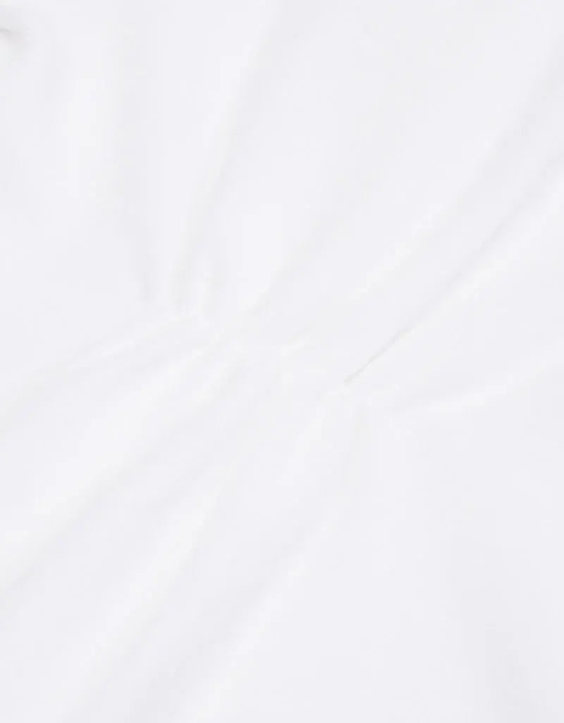 Babypakje velours ruffles (wit) - Poetree Kids