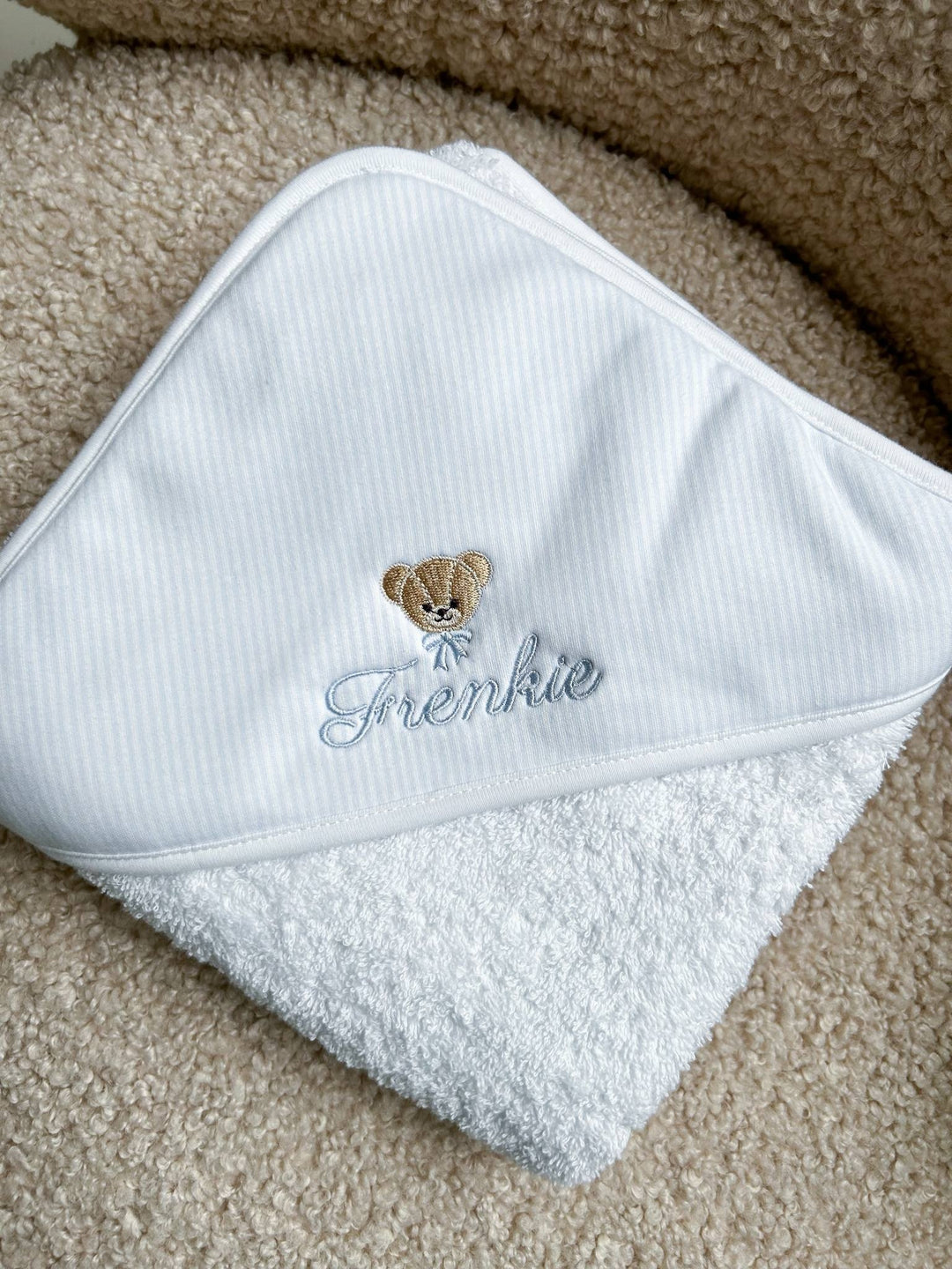 Badcape streep (div kleuren) - Babidu