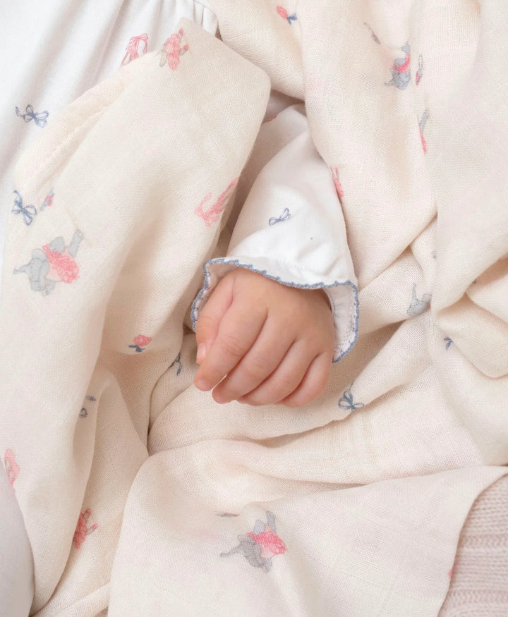 LIVLY Ballerina Swaddle Hydrofiele Doek – 120 x 120 cm