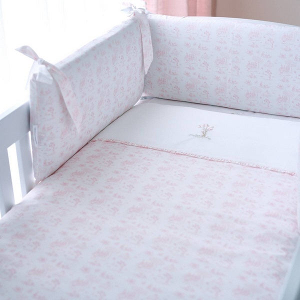 Bedomrander Pink Garden Party (print) - Theophile et Patachou