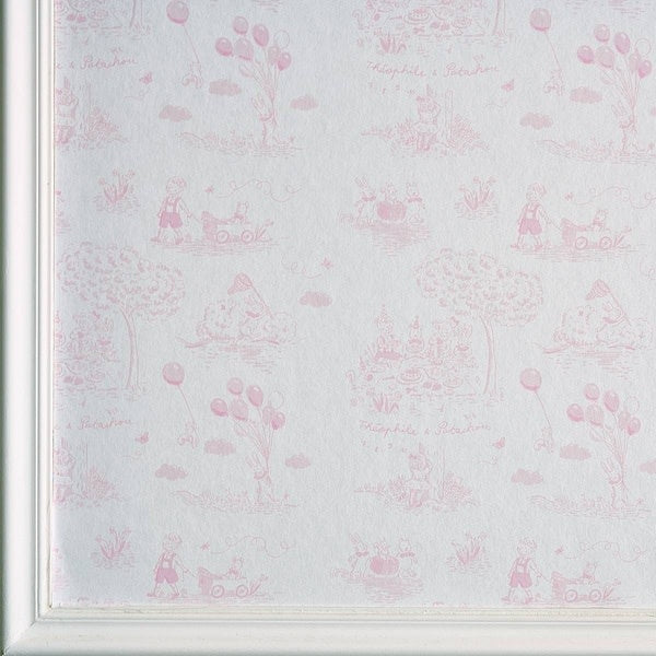 Behang Pink Garden Party - Theophile et Patachou