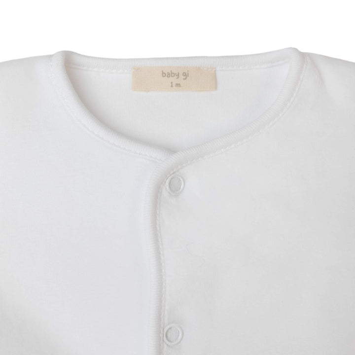 Vestje Velours (wit) - Baby Gi