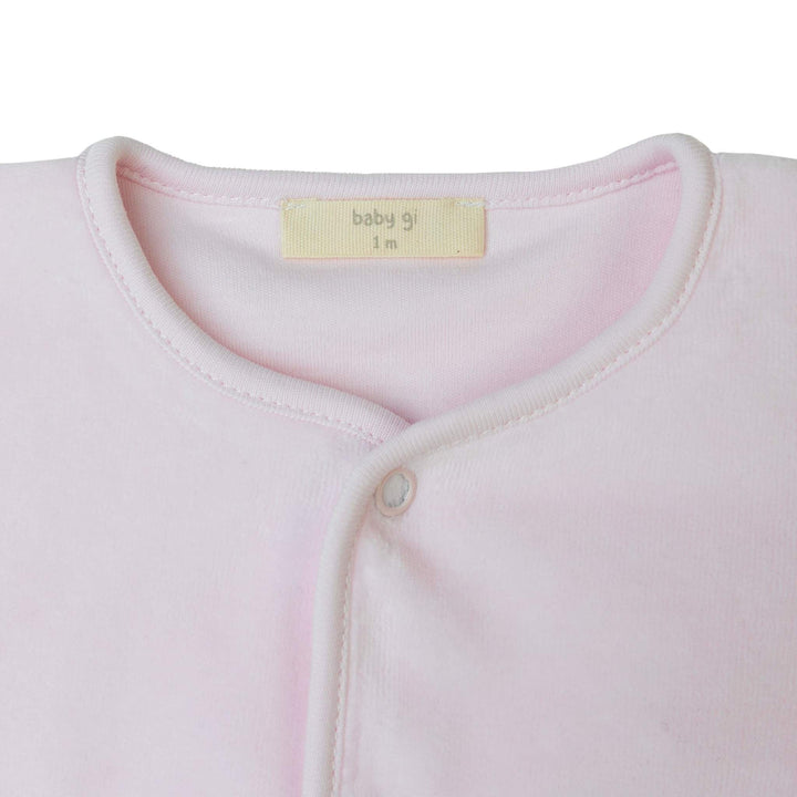 Vestje Velours (lichtroze) - Baby Gi
