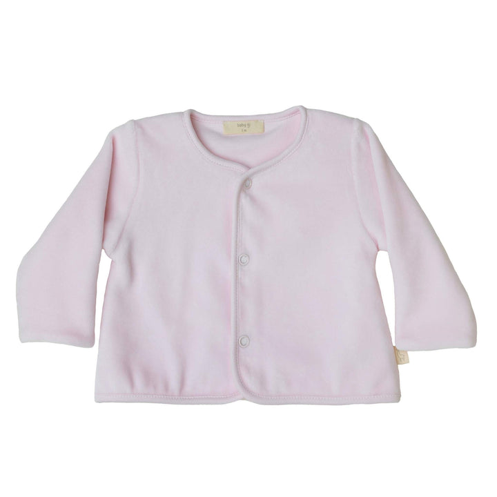 Vestje Velours (lichtroze) - Baby Gi