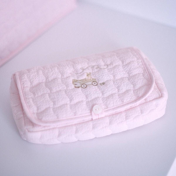 Billendoekjes hoes Pink Garden Party - Theophile et Patachou