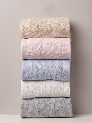 Deken Katoen met naam - Little Mack