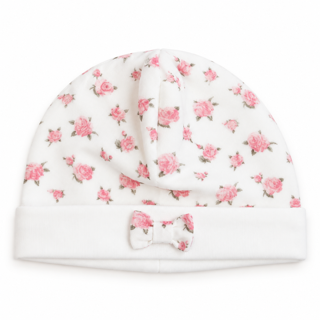 Pureté du Bébé mutsje met bloemetjesmotief