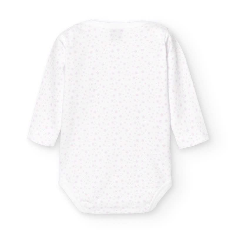 Body/Romper sterren (lichtroze) - Babidu