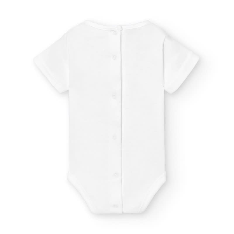 Body/Romper knoopjes korte mouw - Babidu