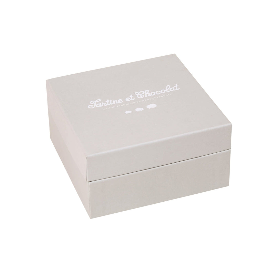 Doudou olifant Ferdinand (grijs) - Tartine et Chocolat