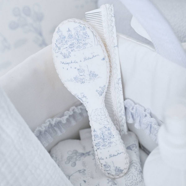 Borstel & kam Garden Party Blue- Théophile & Patachou