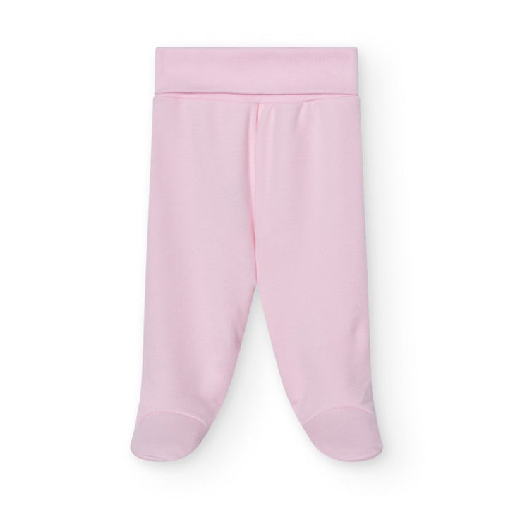 Broekje met voetjes + brede band - Babidu