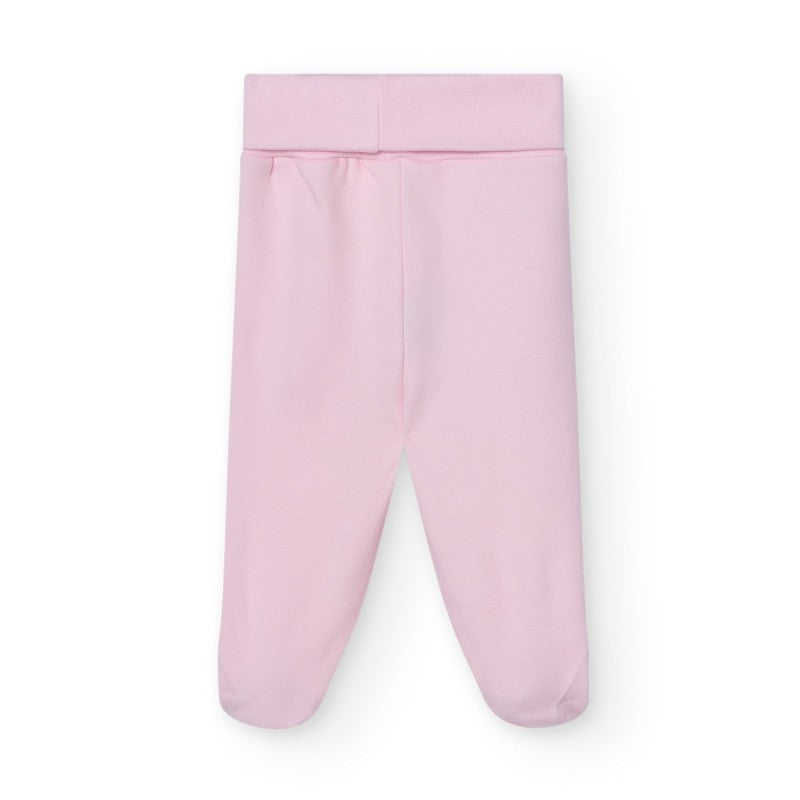 Broekje met voetjes + brede band - Babidu