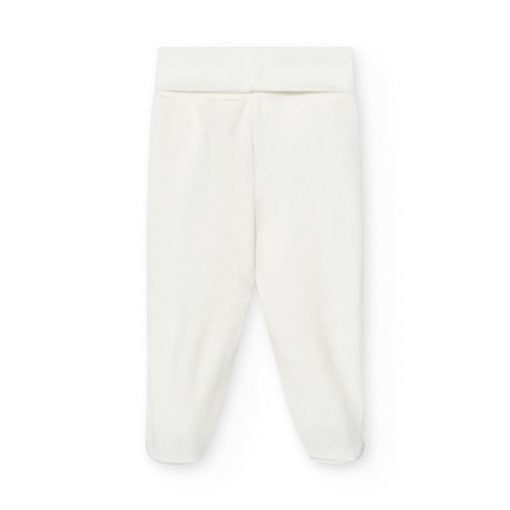 Broekje met voetjes + brede band - Babidu