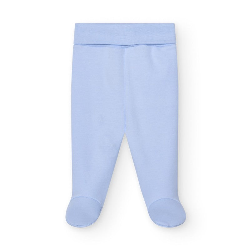 Broekje met voetjes + brede band - Babidu