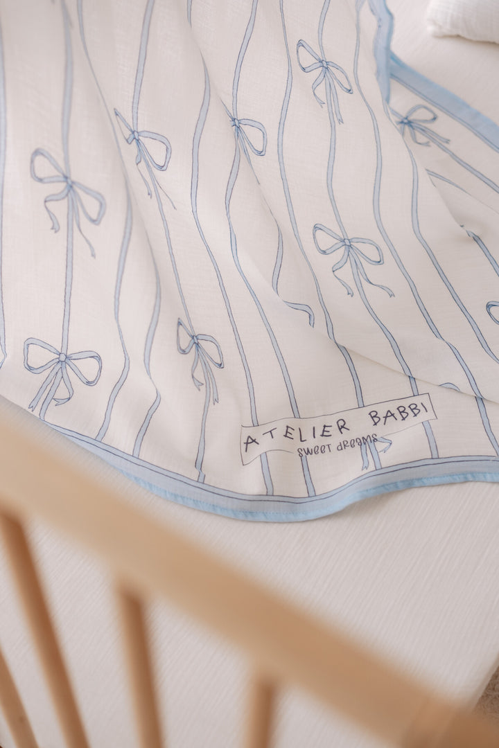Atelier Babbi Ribbon Hydrofiele Doek 100x100 cm