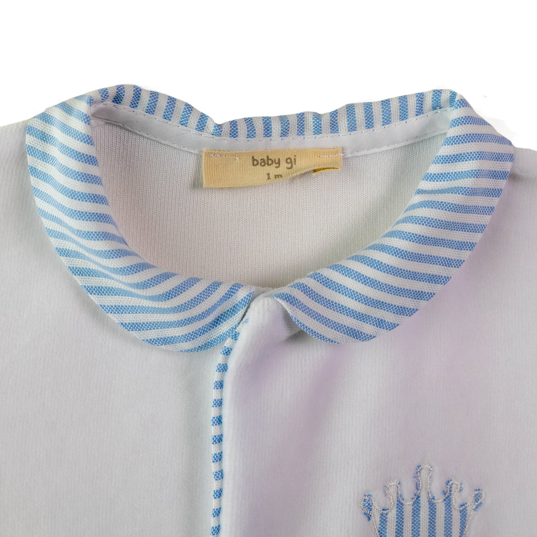 Babypakje Crown (lichtblauw) - Baby Gi