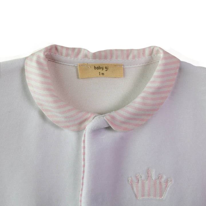 Babypakje Crown (lichtroze) - Baby Gi