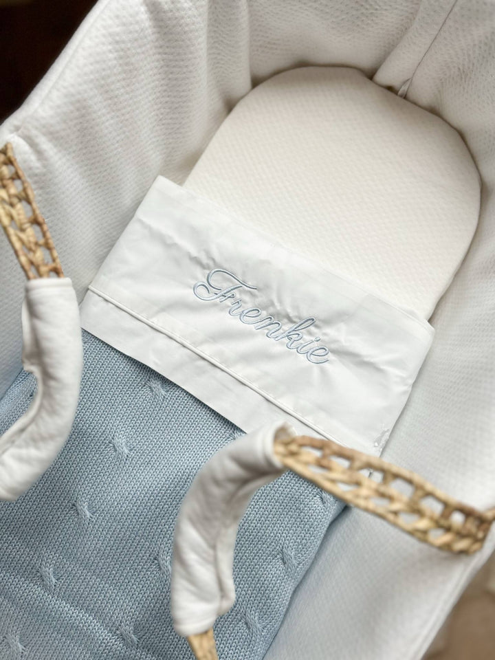 Deken Marbella (lichtblauw) - Poetree Kids