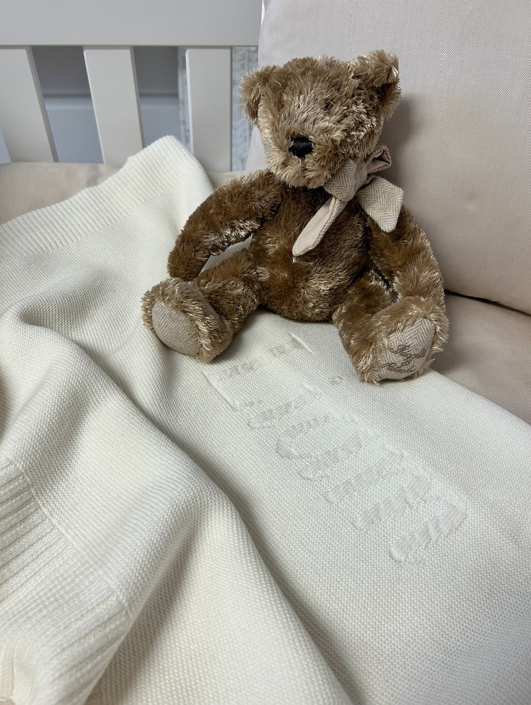 Deken Merino met naam - Little Mack