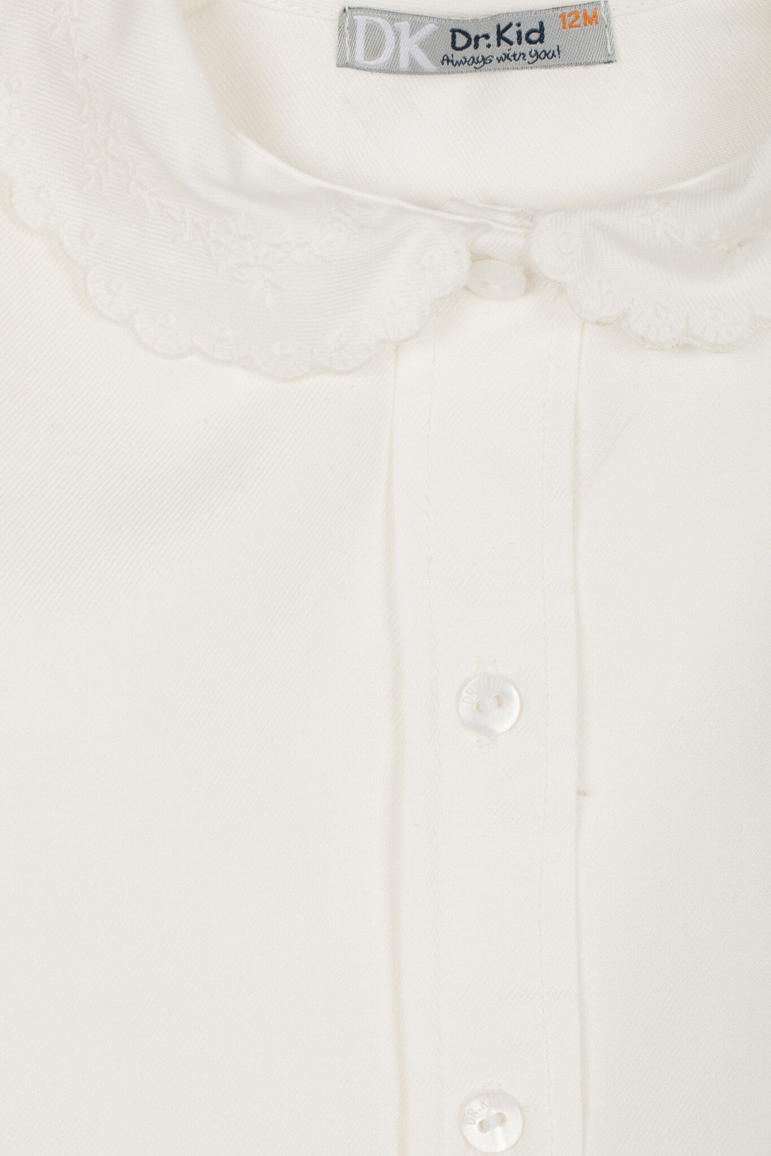 Blouse broderie kraag - Dr. Kid