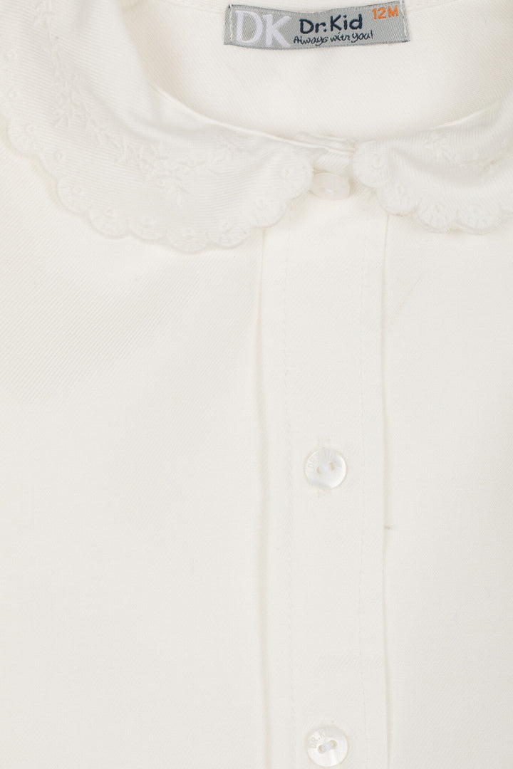 Blouse broderie kraag - Dr. Kid