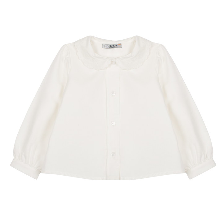 Blouse broderie kraag - Dr. Kid