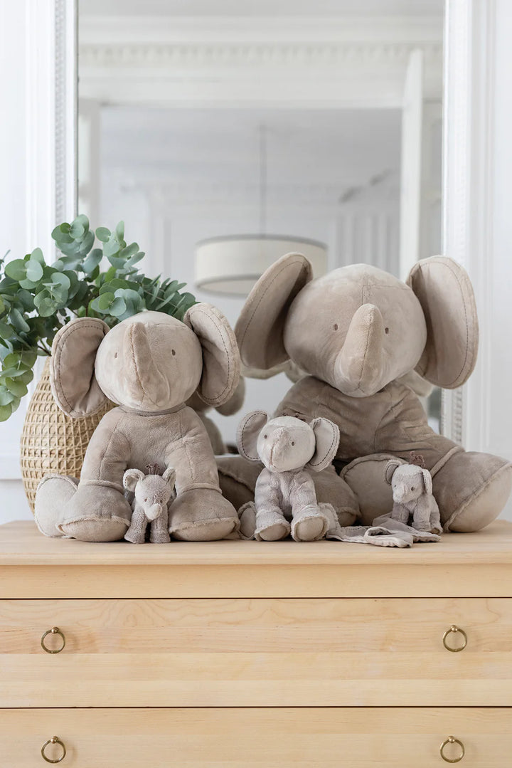 Knuffel Olifant Ferdinand (taupe) 12cm - Tartine et Chocolat