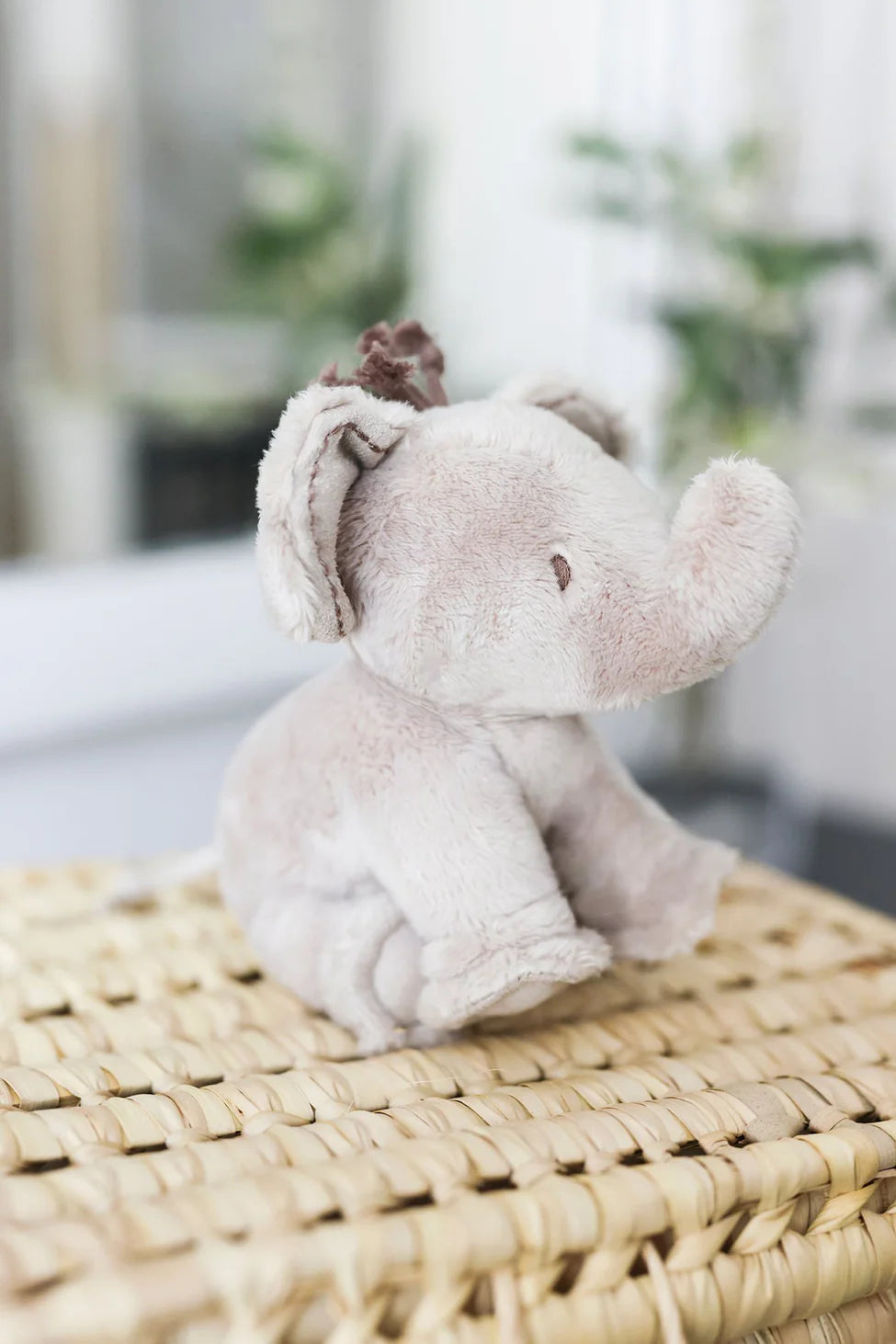 Knuffel Olifant Ferdinand (taupe) 12cm - Tartine et Chocolat