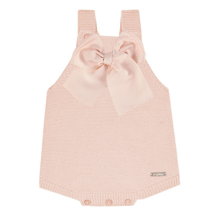 Shortie garter stitch + bow - Condor