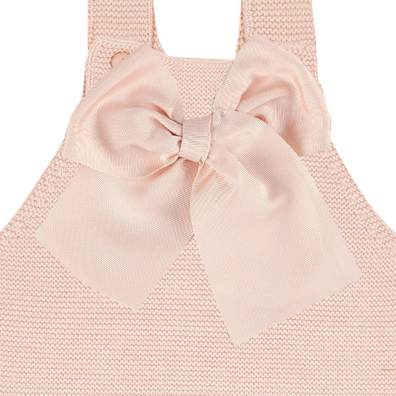 Shortie garter stitch + bow - Condor