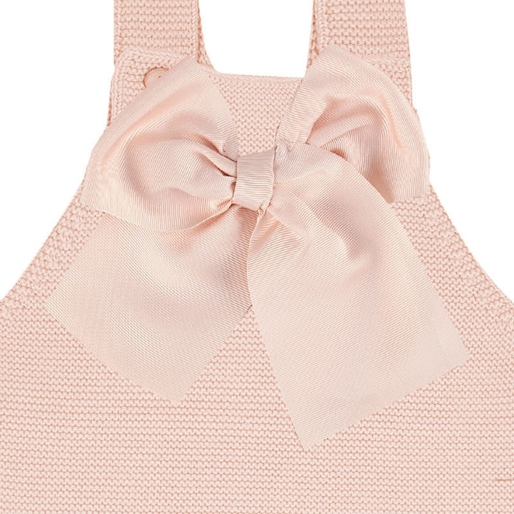 Shortie garter stitch + bow - Condor