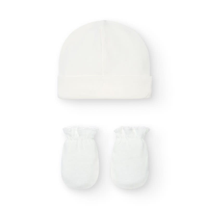 Set: Muts + wantjes (div. kleuren)- Babidu