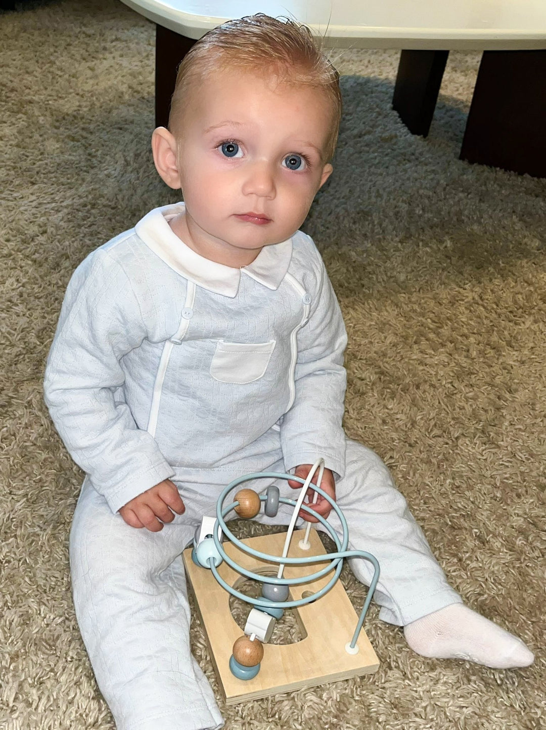 Set 2-delig : polo opengewerkt - Deolinda