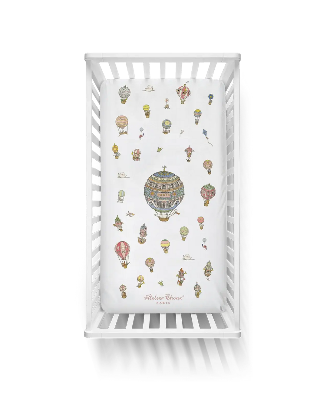 Hoeslaken Fitted Sheet Hot Air Balloons - Atelier Choux