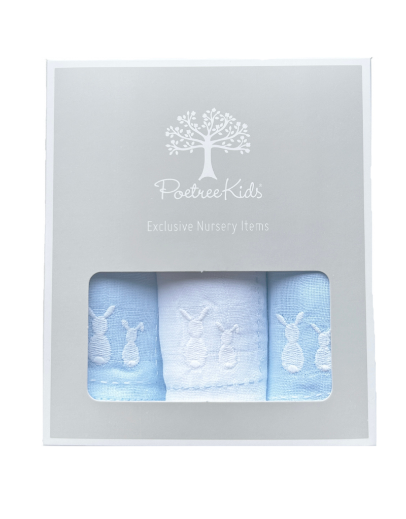 Hydrofiele doekjes 3 stuks (div. kleuren) - Poetree