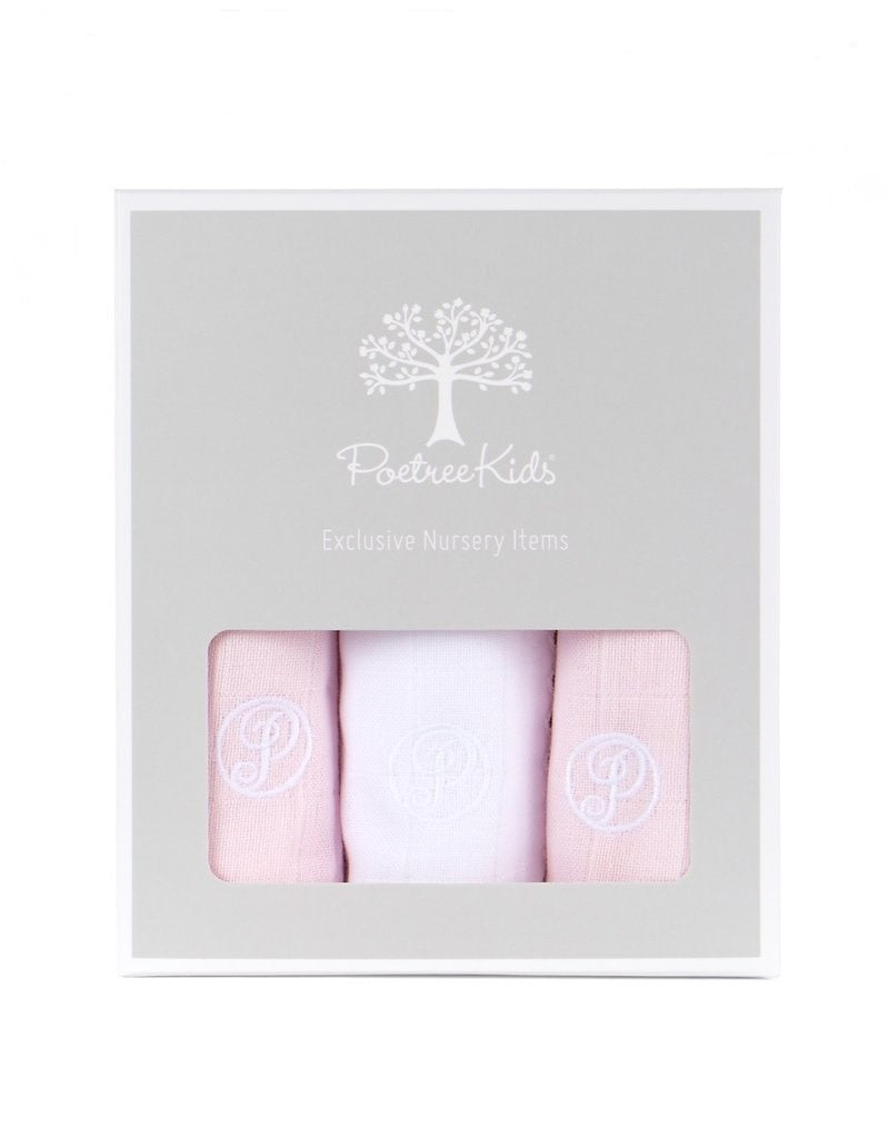 Hydrofiele doekjes 3 stuks (div. kleuren) - Poetree