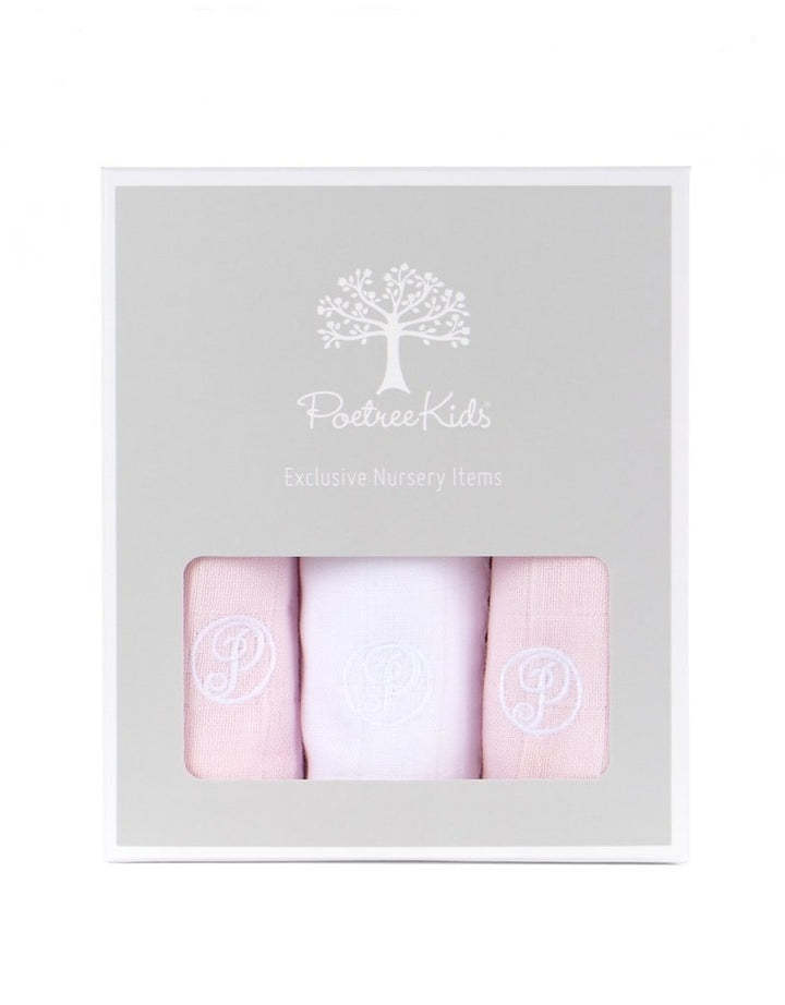 Hydrofiele doekjes 3 stuks (div. kleuren) - Poetree