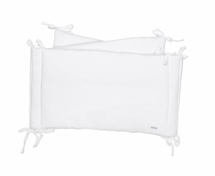 Bedomrander Chevron White - Poetree Kids