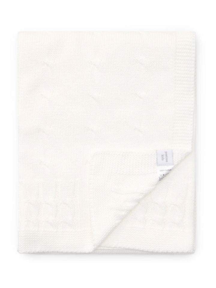 Deken Marbella (Wit) - Poetree Kids