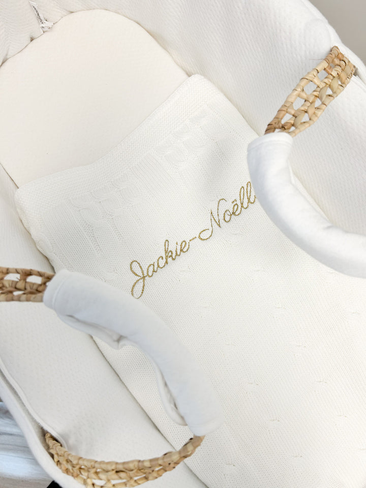 Deken Marbella (Wit) - Poetree Kids